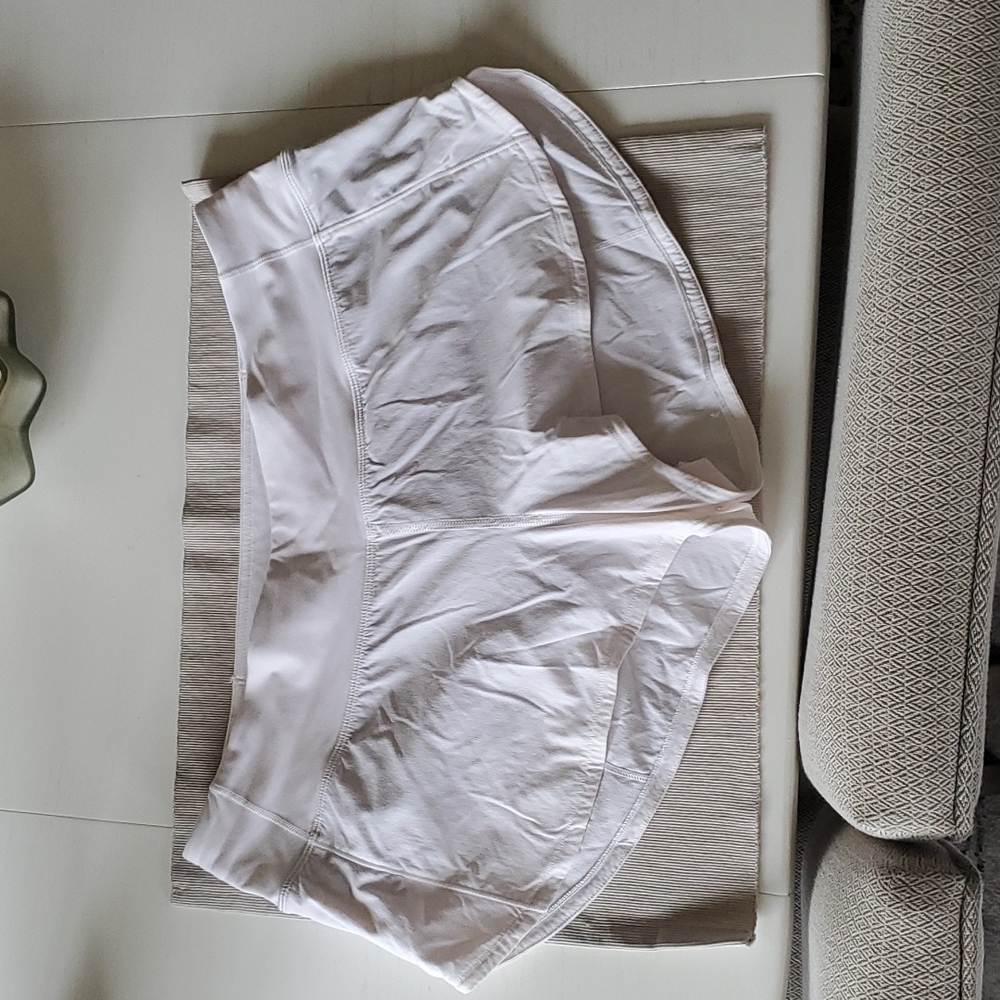 Lululemon white shorts